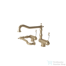 Bugnatese OXFORD lehajtható mosogató csaptelep,bronz 6396BR csaptelep
