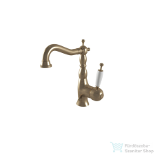 Bugnatese OXFORD mosdó csaptelep, leeresztő nélkül, bronz 6313SBR csaptelep