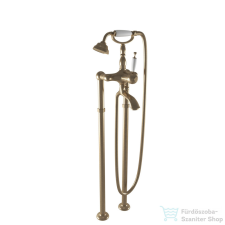 Bugnatese OXFORD Szabadon álló kádcsaptelep, kézizuhannyal, bronz színben 6302PBR csaptelep