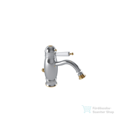 Bugnatese OXFORD termosztátos bidet csaptelep automata leeresztővel,króm/arany 6363CRDO csaptelep