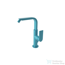 Bugnatese SIMPLE bidet csaptelep automata leeresztővel,pasztell türkizkék 6625TP csaptelep