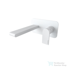 Bugnatese SIMPLE Fali mosdó csaptelep 15,5 cm kifolyóval fehér színben 6643BI csaptelep