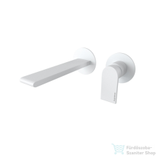 Bugnatese SIMPLE Fali mosdó csaptelep 15,5 cm kifolyóval fehér színben 6645BI csaptelep