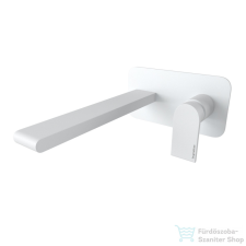 Bugnatese SIMPLE Fali mosdó csaptelep 21 cm kifolyóval fehér színben 6647BI csaptelep