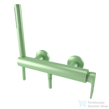 Bugnatese Simple zuhanycsaptelep zuhanyszettel,pasztell zöld 6635VP csaptelep