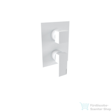 Bugnatese TETRIS falsík alatti kád/zuhany csaptelep belső egységgel,Matt fehér 9192BI csaptelep