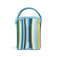Built Bottle Buddy két palack táska tartóval (Baby Blue Stripe) kulacs, kulacstartó