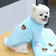  Bújós és aranyos polár pulóver kisállatoknak kutyaruha