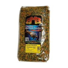  BUKI MIX Füstölgő Panírozott Method Feeder Pellet 3mm/ 750g Halibut – fűszeres bojli, aroma