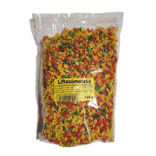  BUKI MIX Speciális etetőanyag liftező morzsa 130g piros - sárga vegyes bojli, aroma