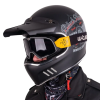  Bukósisak W-TEC Black Heart Retron Dalhart motoros szemüveggel XL(61-62) Angerwheel Silver