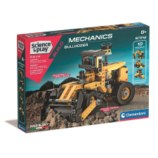 Buldózer Mechanics 10 az 1-ben építőjáték Clementoni építkezés