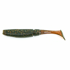 Bullfishing HiKi(Bull Tackle) - Killbash gumicsali - 8 darab/csomag méret: 85 mm súly: 5.1 g Motorolajzöld horgászkiegészítő