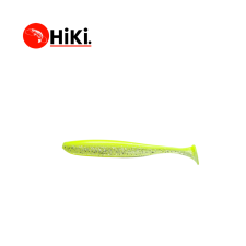 Bullfishing HiKi-Easy Shiner gumihal 50/70 mm - 10 darab/csomag méret: 76 mm súly: 2.2 g Zöld-Sárga horgászkiegészítő