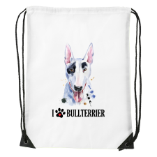  Bullterrier - Sport táska Kék egyedi ajándék