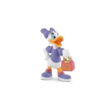 Bullyland : Mickey egér játszótere: Daisy kacsa táskával - WaltDisney játékfigura
