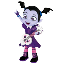 Bullyland Vampirina gitárral játékfigura - Bullyland játékfigura