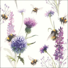  Bumblebees in the Meadow papírszalvéta 33x33cm, 20db-os konyhai eszköz