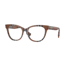 Burberry BE2375 3966 EVELYN Check Brown Demo Lens szemüveg szemüvegkeret