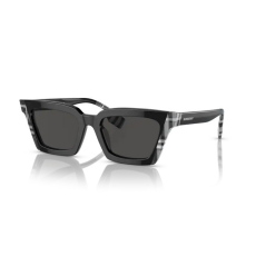 Burberry BE4392U 405187 BRIAR BLACK/CHECK WHITE BLACK DARK GREY napszemüveg