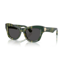 Burberry BE4442U 412587 CHECK GREEN DARK GREY napszemüveg