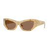 Burberry BE4450U 415773 Check Beige Dark Brown napszemüveg