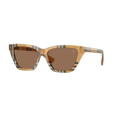 Burberry BE4468 416373 Check Sand Dark Brown napszemüveg