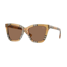 Burberry BE4470 416373 Check Sand Dark Brown napszemüveg