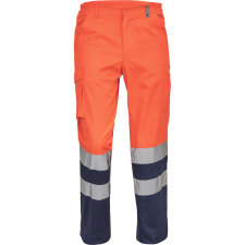  BURGOS HV nadrág narancssárga/navy 44 láthatósági ruházat