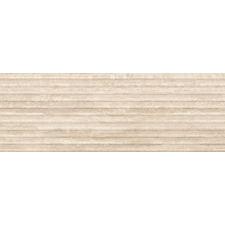  Burkolat Ragno Travertino beige 3D vein cut 40x120 cm dombor RCUN csempe