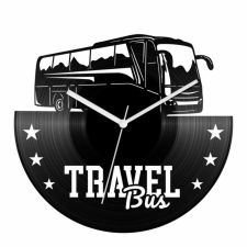  Buszos bakelit óra falióra