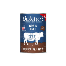 Butcher's Original Recipe in Gravykutyatáp, marhahúspogácsa mártásban 400g kutyaeledel