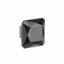 Bútorfogantyú APRILE 1065-M LC-BK - Fényes króm / fekete crystal zár és alkatrészei