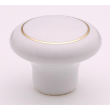  Bútorfogantyú SP 1-33 pd1 gomb fehér-arany bútor