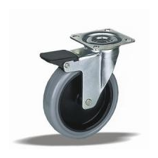  Bútorgörgő talpas fékezhető szürke 50 34815 (11618) bútor