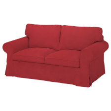 Bútorhuzatok.hu Ektorp kanapéhuzat 2 személyes kinyitható (régi modell) - Hanna piros lakástextília