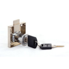  BÚTORZÁR CIL.RÁSZ.25 MM KRÓM 205 MÛA.KULCSF. zár és alkatrészei