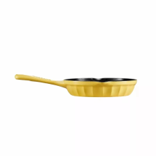 Buydeem CP542 Zománcozott öntöttvas nyelű serpenyő 21cm Sárga edény
