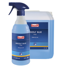 Buzil Drizzle blue felület tisztító, ceruza, filctoll, nikotin eltávolító, 600 ml tisztító- és takarítószer, higiénia