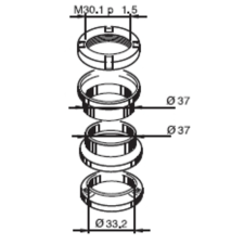 BUZZETTI kormánycsapágyak egyéb motorkerékpár alkatrész