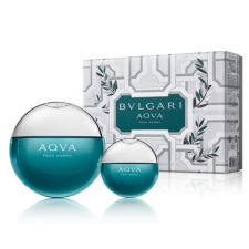 Bvlgari Aqva Pour Homme, SET: edt 100ml + 15ml kozmetikai ajándékcsomag