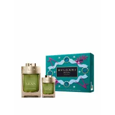  Bvlgari szett: Wood Essence, Eau De Parfum, Férfiaknak, 100 ml kozmetikai ajándékcsomag