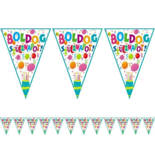 BWH Léggömbös jamboree zászlófűzér Boldog Szülinapot! felirattal (5 m) dekoráció