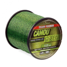  By Döme Team Feeder Carp Camou Green Shinking Mono 1000m 0,30mm 12,8kg süllyedő zsinór (3255-130) horgászzsinór