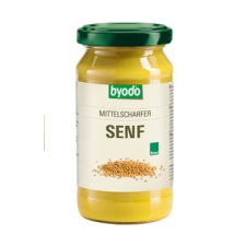 Byodo bio enyhén csípos mustár 200 ml biokészítmény