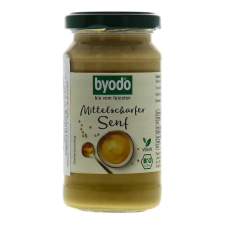 BYODO BIO MUSTÁR ENYHÉN CSÍPŐS alapvető élelmiszer