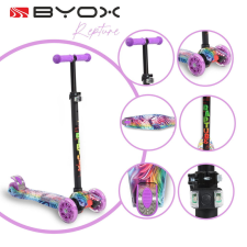 Byox Rapture roller elöl dupla kerekes lila roller