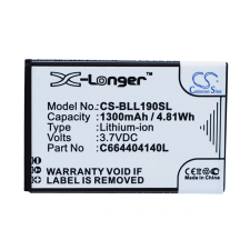 C664404140T Akkumulátor 1300 mAh mobiltelefon akkumulátor