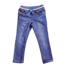  C&amp;A sötétkék gumis derekú kisfiú farmernadrág (méret: 104) gyerek nadrág