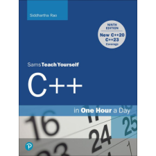  C++ in One Hour a Day, Sams Teach Yourself – Siddhartha Rao idegen nyelvű könyv